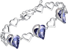 Armband Damen Silber Herz