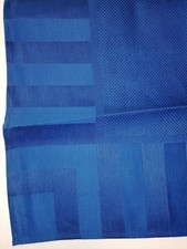Tischdecke blau zum besticken - 80 x 80cm - Rico