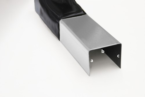 Alu profil 1mm 5mm - alu, 2mm