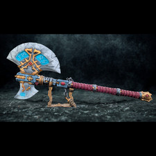 Vargr Steel Power Axe Sci Fi
