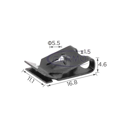 Schnappmutter bodenblech - x,