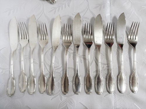 Personen fischbesteck - 6,