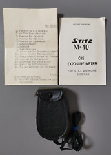 Stitz M 40 Belichtungsmesser CdS Exposure Meter mit Anleitung Made in Japan