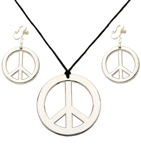 Hippie schmuckset kette mit - schmuckset,