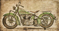 POSTER XXL POP ART INDIAN MOTORRAD VINTAGE RETRO ABSTRAKT POSTER 150x80