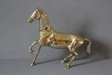 Dekofigur Pferd Messing Figur