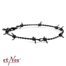 Stacheldraht Gothic Emo Punk Batcave Halsband Halskette Edelstahlhalsband SK502B