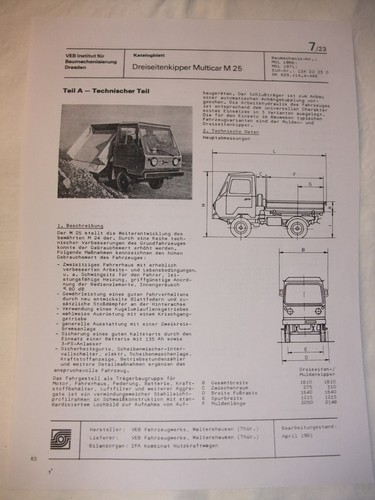 Ddr prospekt datenblatt - ddr,