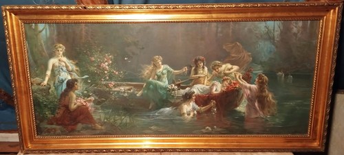 Zabateri druck wassernymphen - zabateri,
