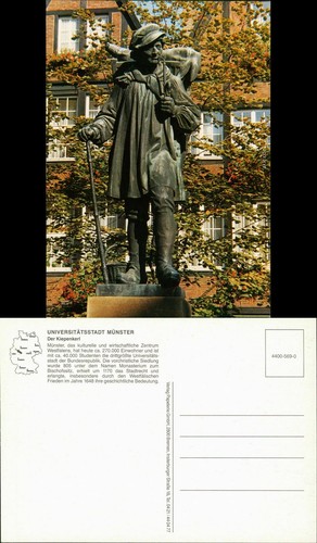 Ansichtskarte münster - ansichtskarte,