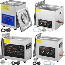 1.3/2/3/6/10/15 L Ultraschallreiniger Reinigung Maschine Schmuck Edelstahl