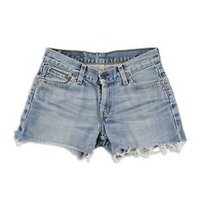 Levis Jeansshorts 544 W28 Damen Hose Baumwolle Blau Denim Baumwolle Regular