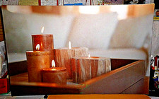 Wandbild DEKO  Bild Beleuchtung Gr.55 x 35cm LED  2x1,5V  AA mit Schalter Top