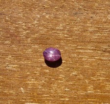 edelsteine24 Echter natur Sternrubin 2,00ct - oval  - unbehandelt Indien! A-467