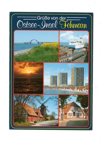 Ansichtskarte ostsee insel - ansichtskarte, ostsee-insel