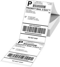 4x6 Thermodirekt-Versandetiketten, 500 Stück Etiketten für Labeldrucker