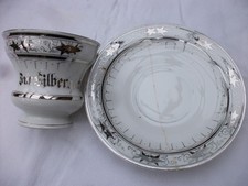 Tasse , zur Silberhochzeit