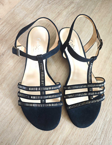 Gabor damen sandalen leder - sandalen,