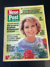 Neue Post 39/1974 ROTHENBERGER Sieghardt Rupp RÜHMANN Graf zu Bernadotte BÄUMLER