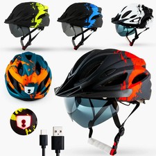 Fahrradhelm mit Visier Damen &