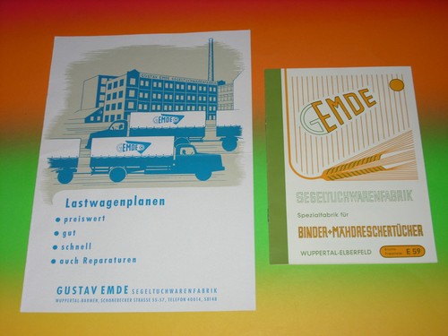 Gustav emde lastwagenplanen - gustav,
