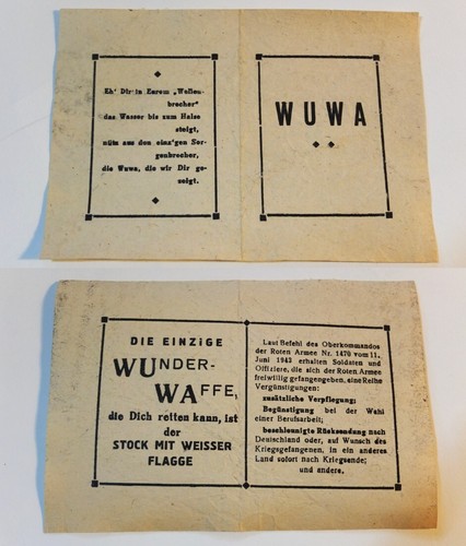1944 wehrmacht flugblatt - 1944,