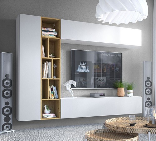 Wohnwand kodita schrank - wohnwand,
