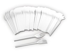 (2,79€/100Stk.) 1000x Gabel