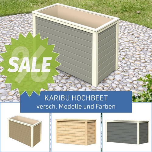 Karibu hochbeet pflanzenkasten - hochbeet,