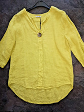 Leinenbluse Tunika Onsize