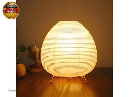Reispapierlampe retro - reispapierlampe,