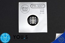 1x SCHALTHEBEL AUFKLEBER Ø=30