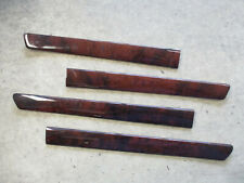 HOLZ Dekorleisten Türverkleidung Audi A6 S6 4B NUSSBAUM Blende Verkleidung 