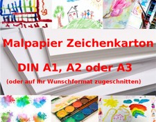 Malpapier groß Zeichenpapier