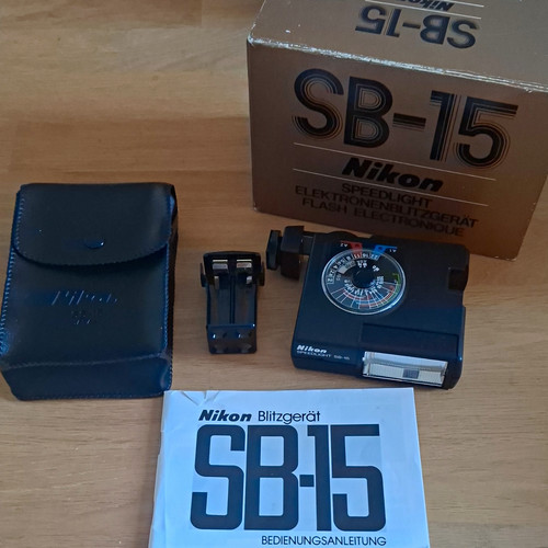Nikon speedlight ttl - sb-15,