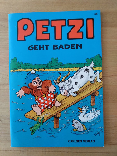 Petzi geht baden - band, 35