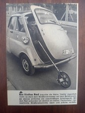 BMW Isetta, micro car, Kleinstwagen, Straßenvermessung, Abbildung, 196?