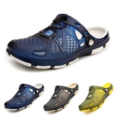 Clogs Herren Gartenschuhe Badeschuhe Pantoletten Hausschuh Sabots Sandalen 36-46