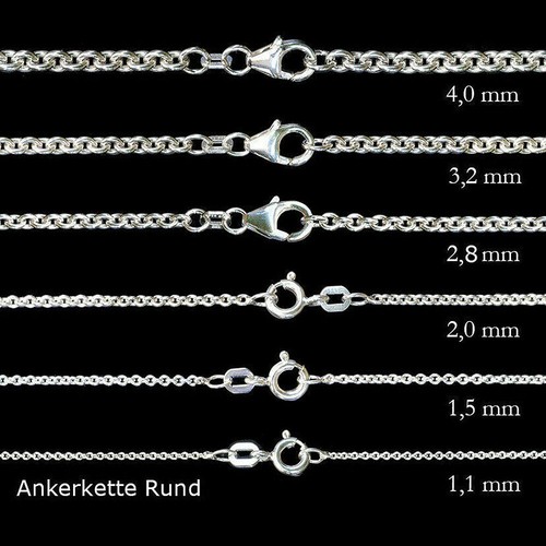 Silberkette 925 silber - 925,
