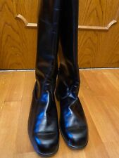 KNOBELBECHER JACK BOOTS SCHWARZ BLACK HIGH GLOSS LEATHER EU 30/45 US 11.5 UK10.5
