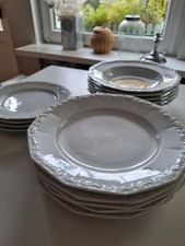 Rosenthal "Maria Weiß / Classic Rose" Porzellan Geschirr 15 Teller