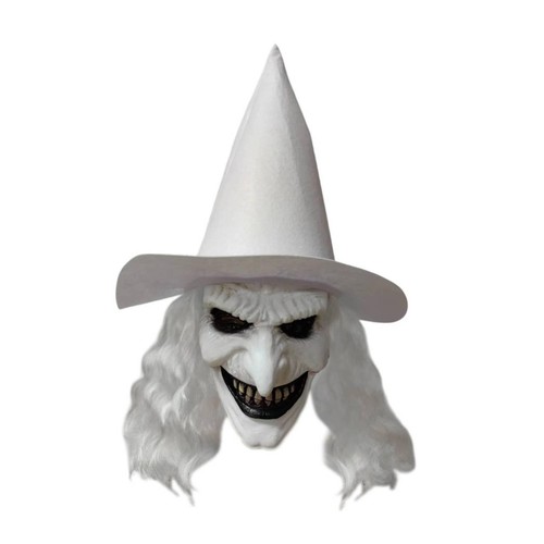 Hexenmaske aus latex - hexenmaske,