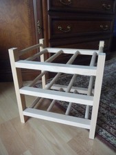 IKEA Flaschenregal aus Holz