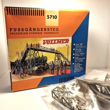 Vollmer 5710 (Spur H0) Fußgängersteg / Fußgängerbrücke - Top OVP + Erweiterung