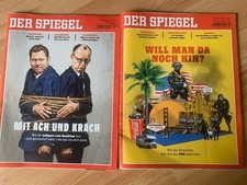 3 x  DER SPIEGEL ° ZEITSCHRIFT ° NR 16 + 25  + 32 ° 2025  ° Illustrierte Magazin