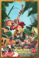 1996 Coca Cola Vintage Print