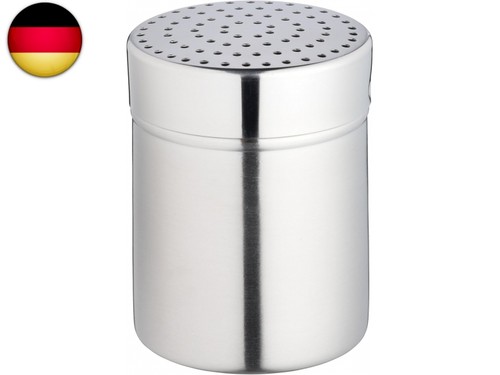 Stainless puderzucker spender - stainless, puderzucker-spender