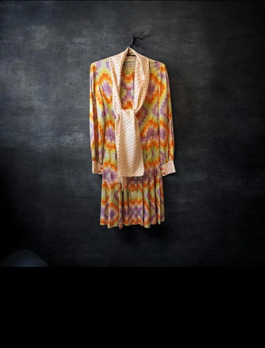 Lanvin kleid seide mit - kleid,