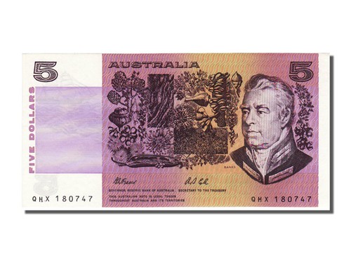 Geldschein australien 5 - geldschein,, australien,