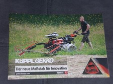 KÖPPL GEKKO Motormäher, Einachser Prospekt ( 25469 )